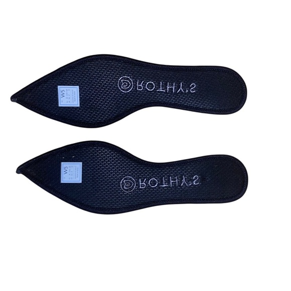 Rothy's Womens Size 5 Navy Blue Pointed Toe Flats VGUC - Picture 14 of 14